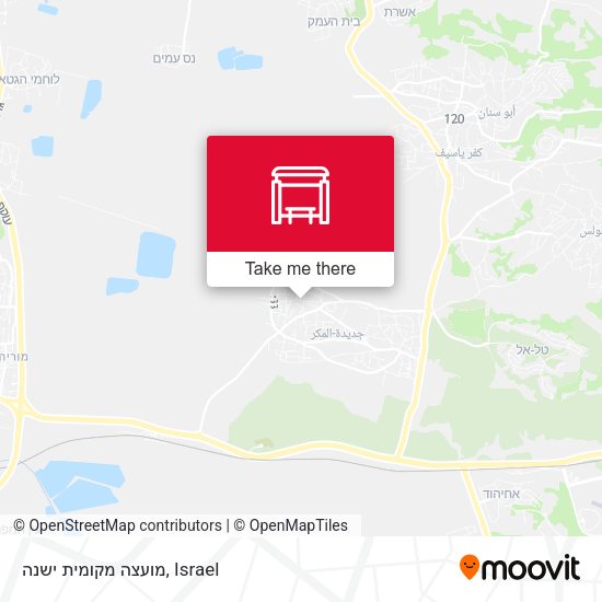 מועצה מקומית ישנה map