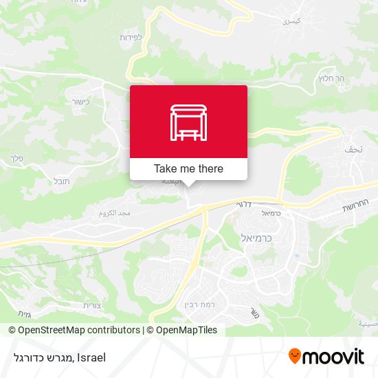 מגרש כדורגל map