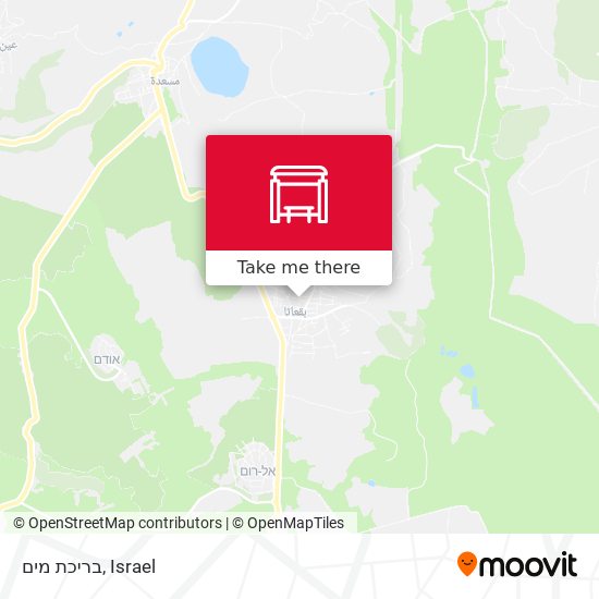 בריכת מים map