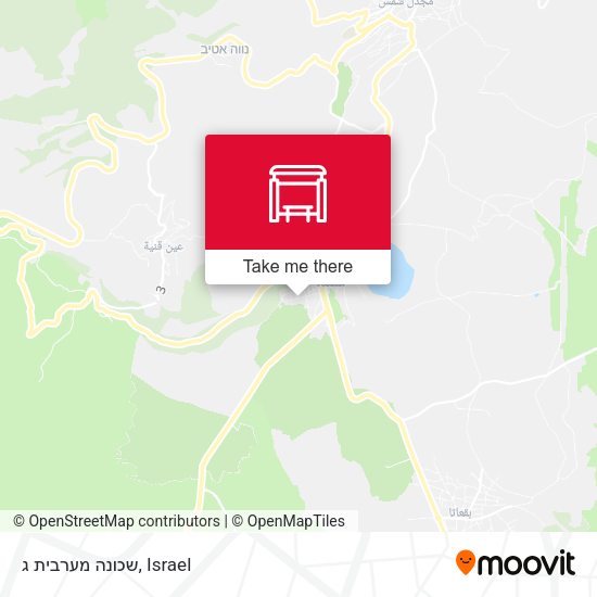 שכונה מערבית ג map