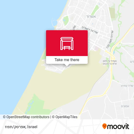 Карта אפרסק/תפוז