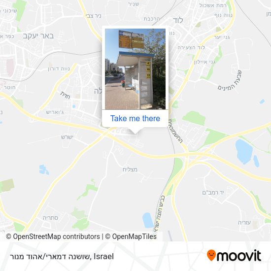 שושנה דמארי/אהוד מנור map