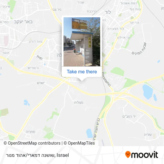 Карта שושנה דמארי/אהוד מנור