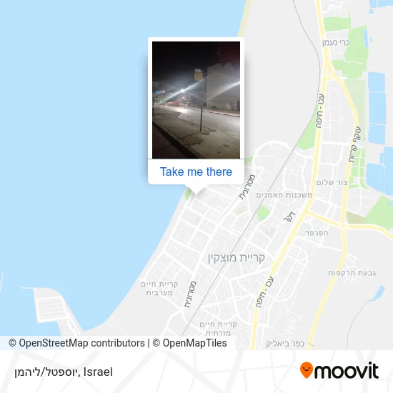 Карта יוספטל/ליהמן