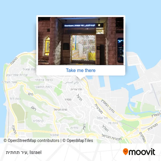 עיר תחתית map