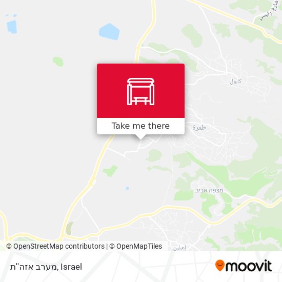 מערב אזה''ת map