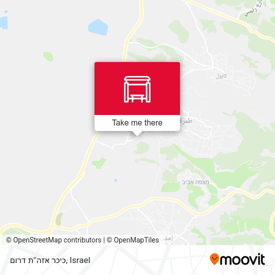 כיכר אזה''ת   דרום map