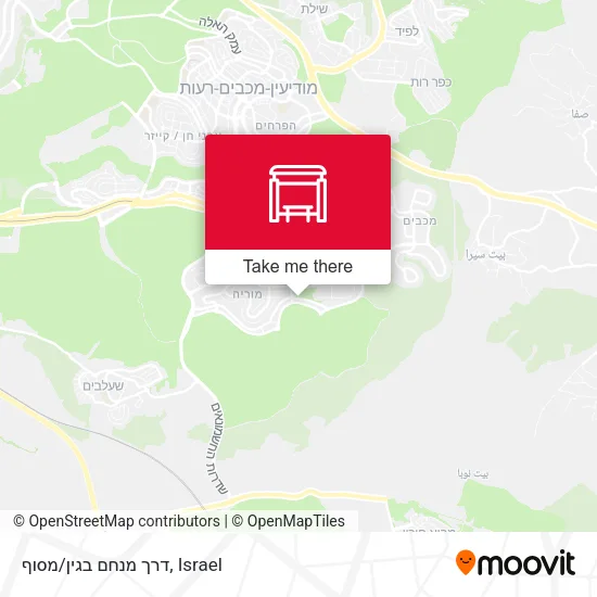 Карта דרך מנחם בגין/מסוף