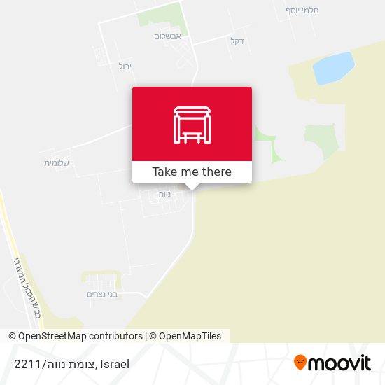 צומת נווה/2211 map