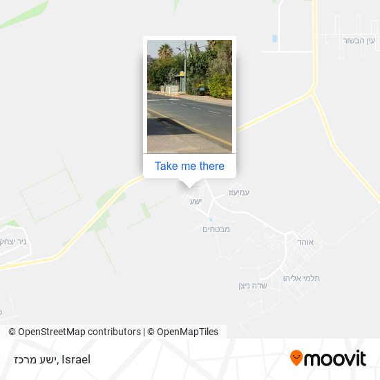 ישע מרכז map