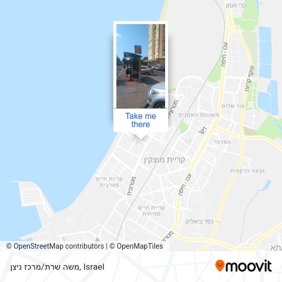 משה שרת/מרכז ניצן map