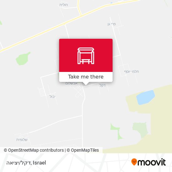 דקל/יציאה map