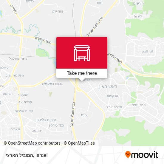 המוביל הארצי map