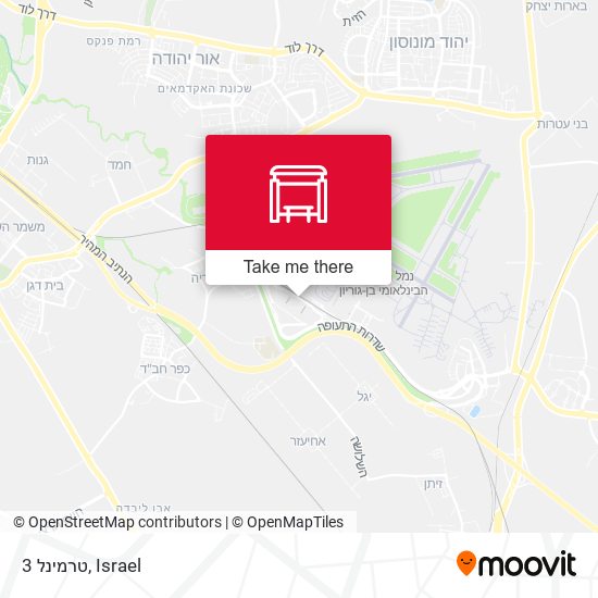 טרמינל 3 map
