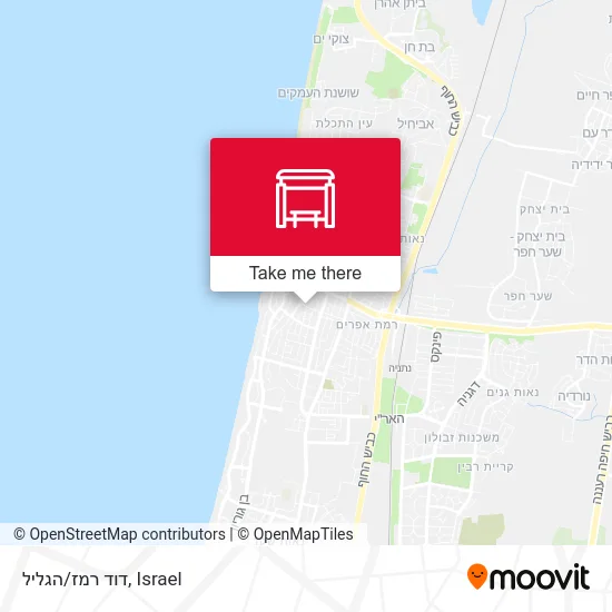 Карта דוד רמז/הגליל