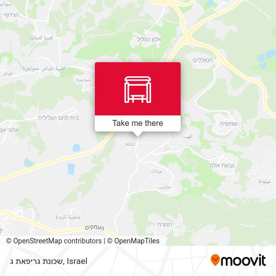 שכונת גריפאת ג map