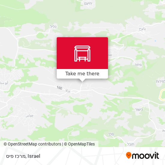 מרכז פיס map