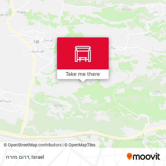 דרום מזרח map