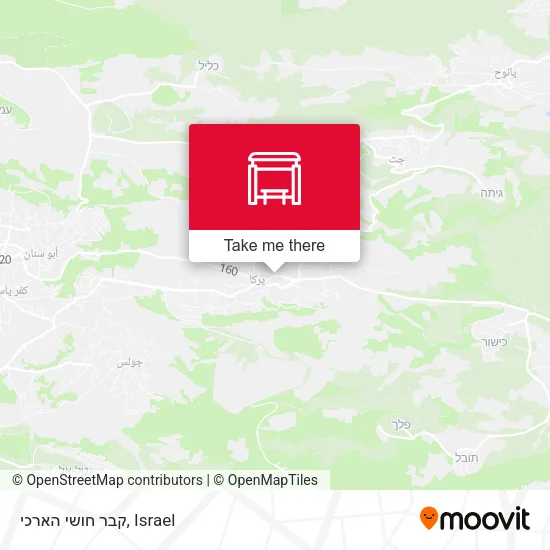 Карта קבר חושי הארכי