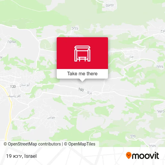 Карта ירכא 19