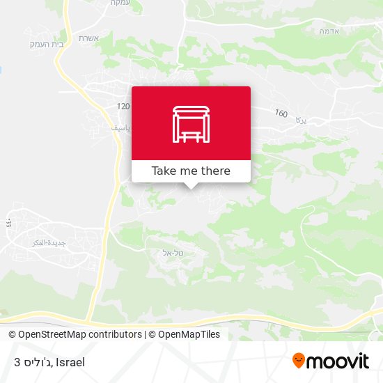 ג'וליס 3 map