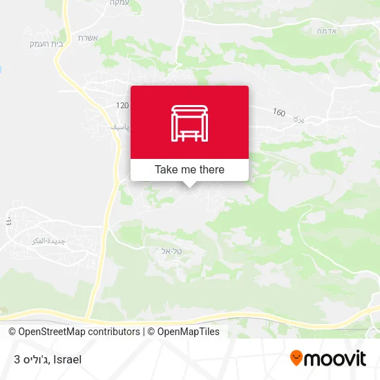Карта ג'וליס 3
