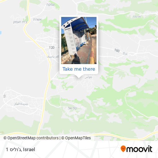 ג'וליס 1 map