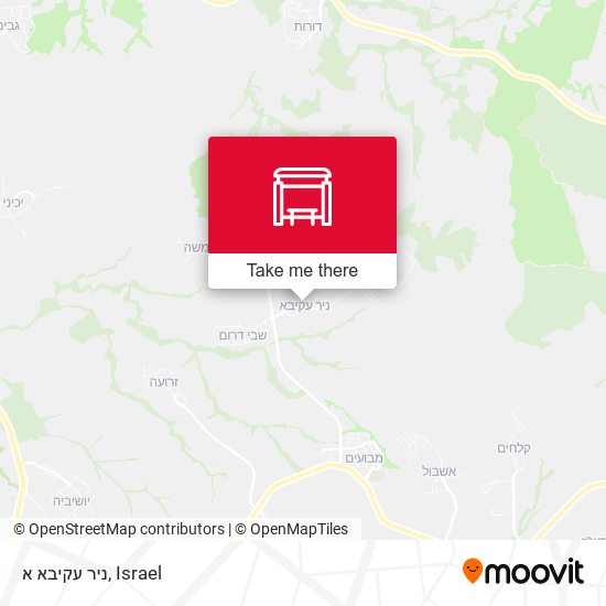 ניר עקיבא א map