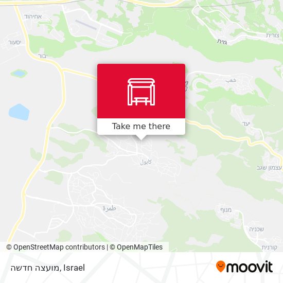 מועצה חדשה map