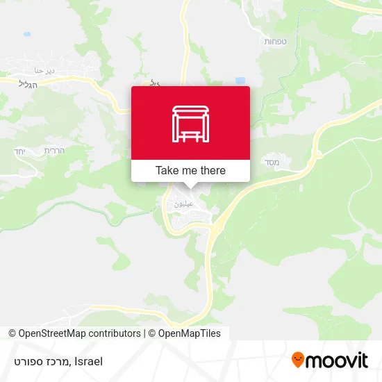 מרכז ספורט map