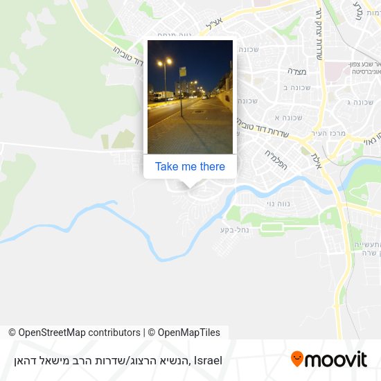 הנשיא הרצוג / שדרות הרב מישאל דהאן map