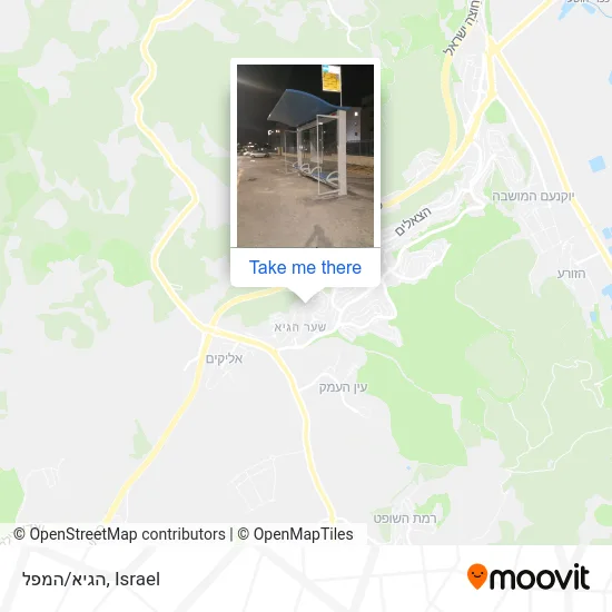 Карта הגיא/המפל