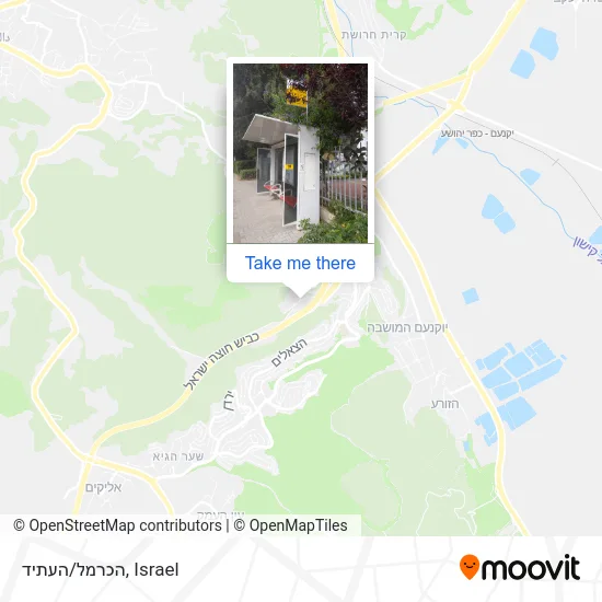 Карта הכרמל/העתיד