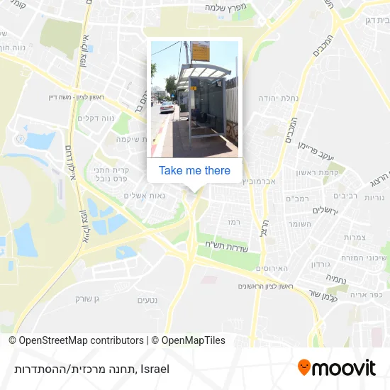 Карта תחנה מרכזית/ההסתדרות