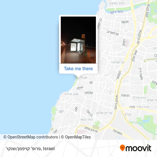 Карта פרופ' קויפמן/שנקר