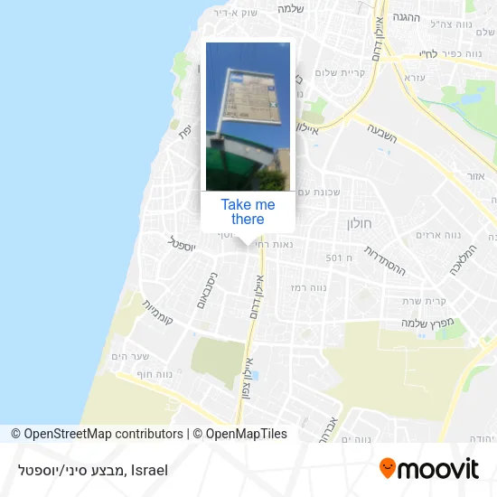 Карта מבצע סיני/יוספטל