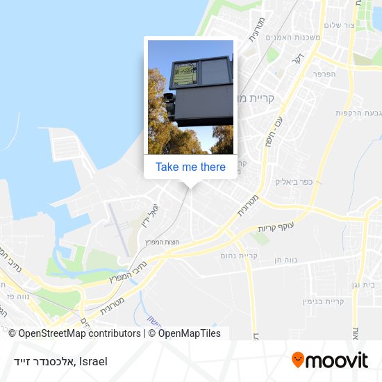 אלכסנדר זייד map