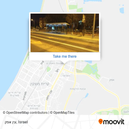 Карта עין אפק