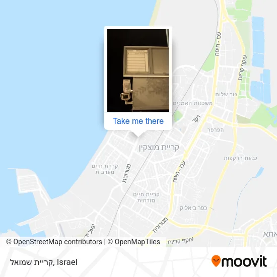 Карта קריית שמואל