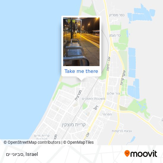 סביוני ים map