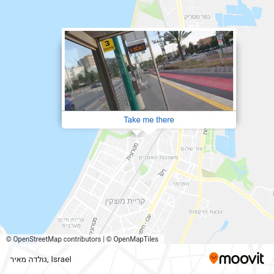Карта גולדה מאיר