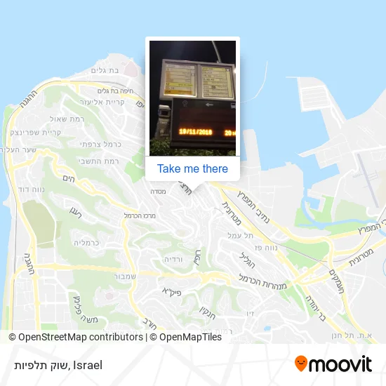 שוק תלפיות map