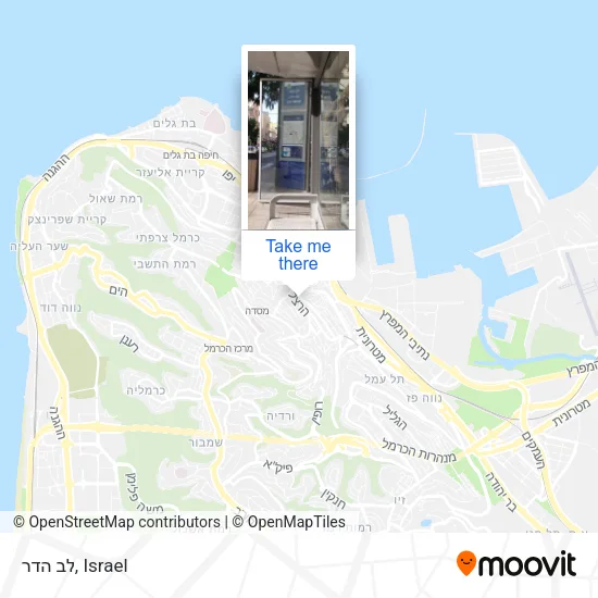 Карта לב הדר