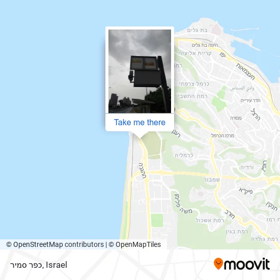 Карта כפר סמיר