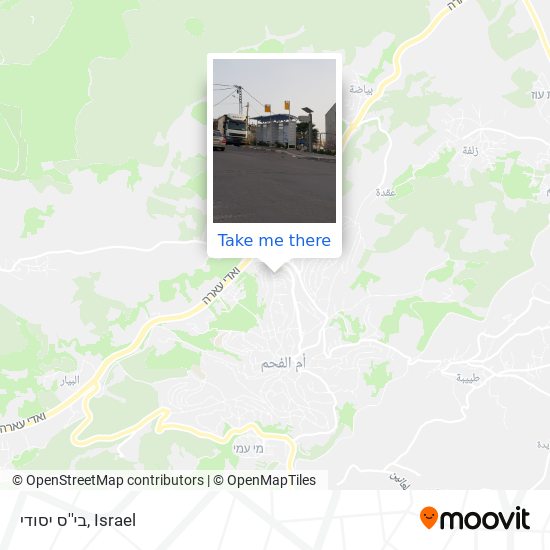 בי''ס יסודי map
