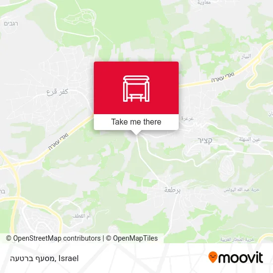 Карта מסעף ברטעה