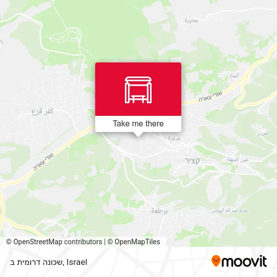 Карта שכונה דרומית ב