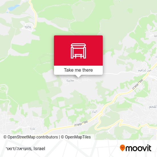 מועויאה/דואר map