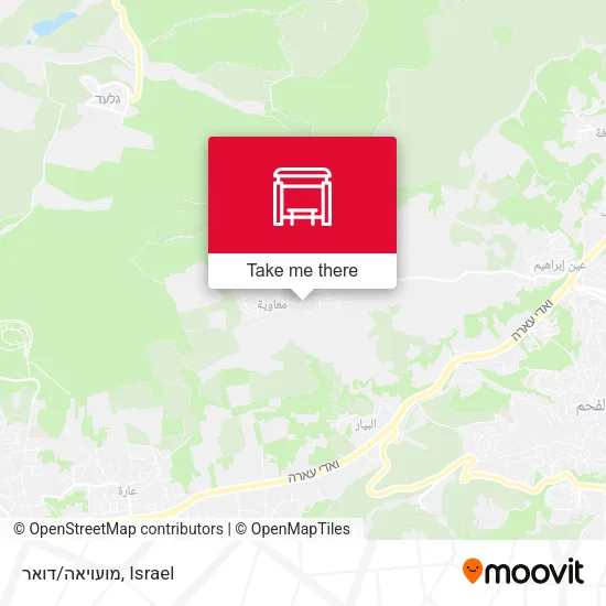 מועויאה/דואר map