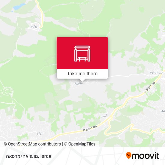 מועויאה/מרפאה map